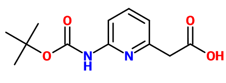 (image for) MC003407 {6-[(tert-Butoxycarbonyl)amino]-2-pyridinyl}acetic acid